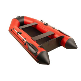 Надувная лодка Аква 2800 красный-черный