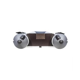 Надувная лодка Аква 2900 (слань-книжка, киль) светло-серый/графит