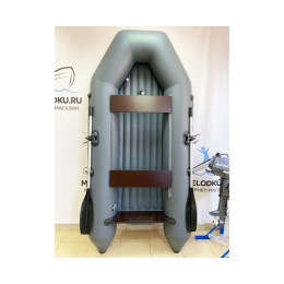 Надувная лодка Аква 2800 НДНД графит