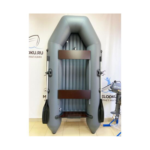 Надувная лодка Аква 2800 НДНД графит