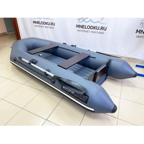 Надувная лодка Аква 2800 НДНД графит