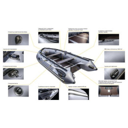 Надувная лодка Апачи 3500 СК