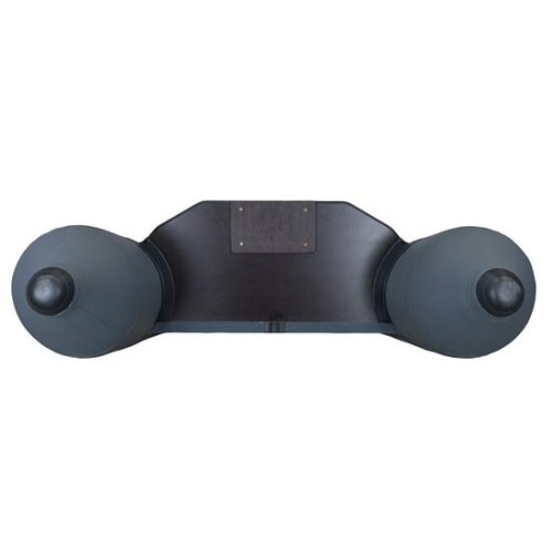 Надувная лодка ПВХ Барс 2800 Слань-книжка киль (графит)
