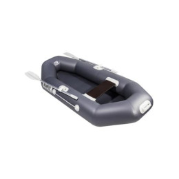 Надувная гребная лодка ПВХ Барс 230 (графит)