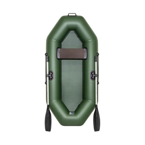 Надувная гребная лодка ПВХ Барс 230 (зеленый)