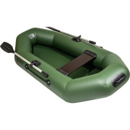 Надувная гребная лодка ПВХ Барс 230 (зеленый)
