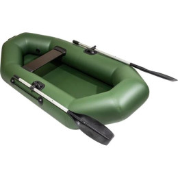 Надувная гребная лодка ПВХ Барс 230 (зеленый)