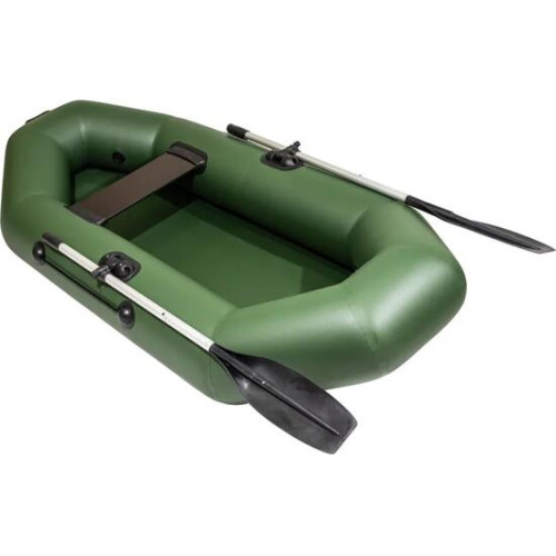 Надувная гребная лодка ПВХ Барс 230 (зеленый)