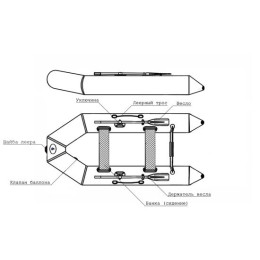 Лодка ПВХ Big Boat C240