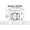 Лодка ПВХ Big Boat TM320K