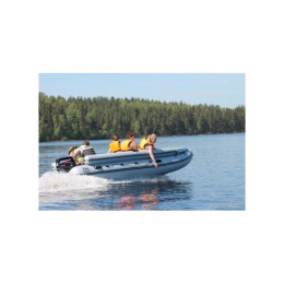 Надувная лодка Фрегат 480 FM Jet (ФМ Джет) Серый, Красный