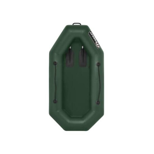 Надувная лодка Фрегат М-1 Оптима Лайт (200 см) с гребками Зеленый