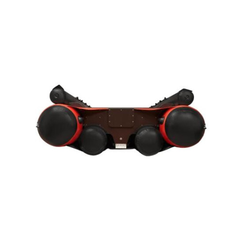 Надувная лодка Фрегат 550 FM Jet (ФМ Джет) Серый, Красный