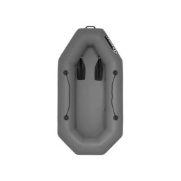 Надувная лодка Фрегат М-1 Оптима Лайт (200 см) с гребками Серый