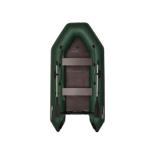Надувная лодка Фрегат 280 ЕК с килем Зеленый