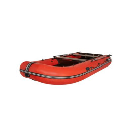 Надувная лодка Фрегат 390 FM Light Jet/L/S (ФМ Лайт Джет/Л/С) зеленый, серый, красный