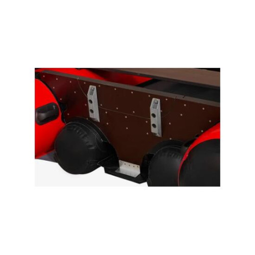 Надувная лодка Фрегат 390 FM Light Jet/L/S (ФМ Лайт Джет/Л/С) зеленый, серый, красный