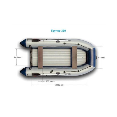Лодка Групер 330 НДНД