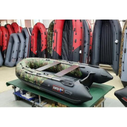 Надувная лодка Хантер 350 ПРО КМФ ХАКИ НАТО