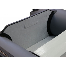 Лодка гребная-моторная Polar Bird 300 ТМ СС Teal Стеклокомпозит (серый)