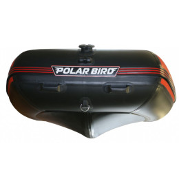 Лодка Polar Bird 380E New Eagle (черно-красный) стеклокомпозит