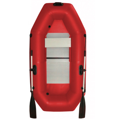 Лодка гребная Polar Bird 230 Т СС Teal Стеклокомпозит (красный)