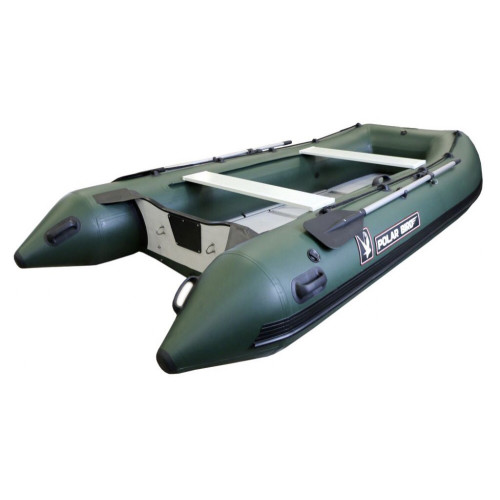 Лодка Polar Bird 385М Merlin (зелёный) стеклокомпозит