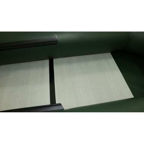 Лодка гребная Polar Bird 240 Т СС Teal Стеклокомпозит (красный)