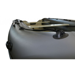 Лодка Polar Bird 380E New Eagle (серый) стеклокомпозит