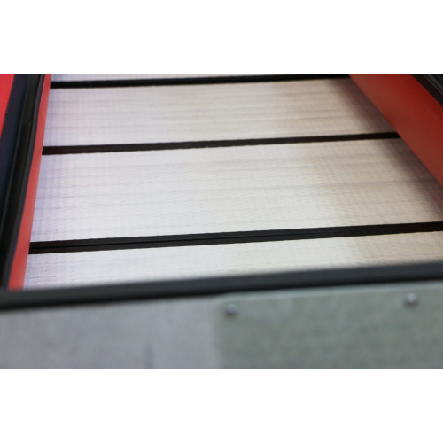 Лодка гребная-моторная Polar Bird 280 ТМ СС Teal Стеклокомпозит (красный)