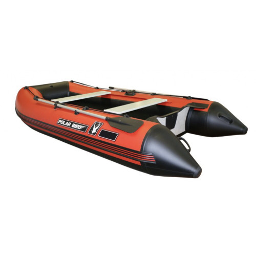 Лодка Polar Bird 340M Merlin (чёрно-красный) НДНД
