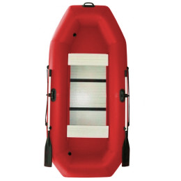 Лодка гребная Polar Bird 260 Т СС Teal Стеклокомпозит (красный)