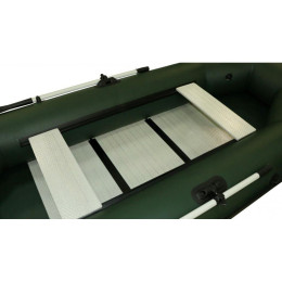 Лодка гребная Polar Bird 280 Т СС Teal Стеклокомпозит (красный)