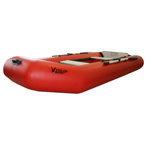 Лодка гребная-моторная Polar Bird 300 ТМ СС Teal Стеклокомпозит (красный)
