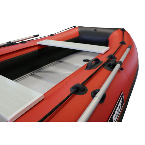 Лодка Polar Bird 340М Merlin (чёрно-красный) стеклокомпозит