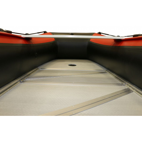 Лодка Polar Bird 340М Merlin (чёрно-красный) стеклокомпозит