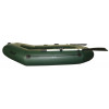 Лодка гребная Polar Bird 230 Т СС Teal Стеклокомпозит (серый)