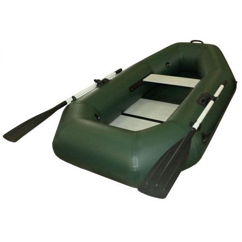 Лодка гребная Polar Bird 240 Т СС Teal Стеклокомпозит (серый)