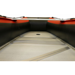 Лодка Polar Bird 360М Merlin (чёрно-красный) стеклокомпозит