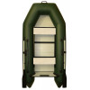 Лодка гребная-моторная Polar Bird 300 ТМ СС Teal Стеклокомпозит (зелёный)