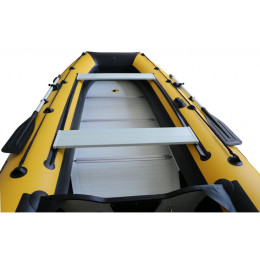 Лодка Polar Bird 320М New Merlin (чёрно-желтый) стеклокомпозит