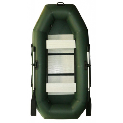 Лодка гребная Polar Bird 280 Т СС Teal Стеклокомпозит (серый)