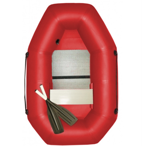 Лодка гребная Polar Bird 190 Т СС Teal Стеклокомпозит (красный)