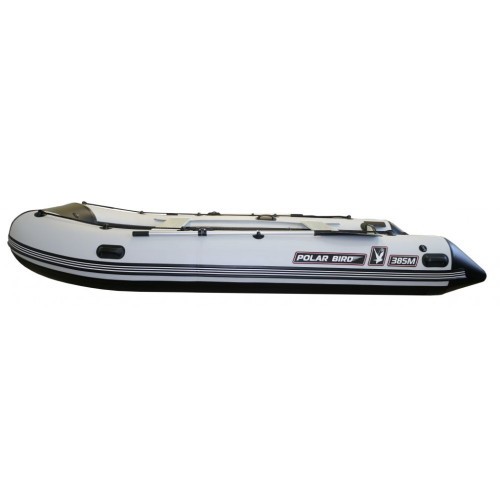 Лодка Polar Bird 320М New Merlin (черно-белый) стеклокомпозит