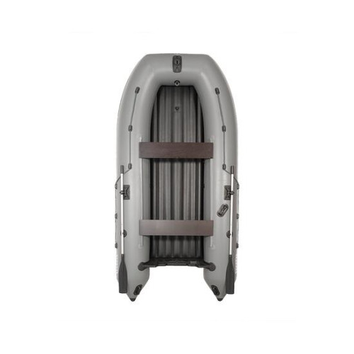 Лодка моторная килевая Пилот 380 НДНД серый