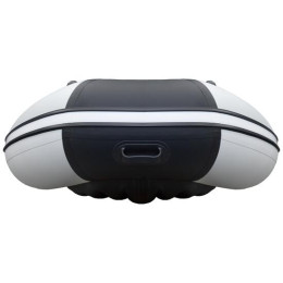 Надувная лодка Ривьера 3600 НДНД Компакт серый-черный