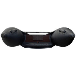 Надувная лодка Ривьера 3600 НДНД Компакт серый-черный