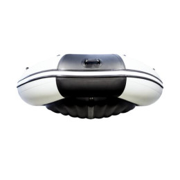 Надувная лодка Ривьера 3600 Килевое НДНД светло-серый/черный