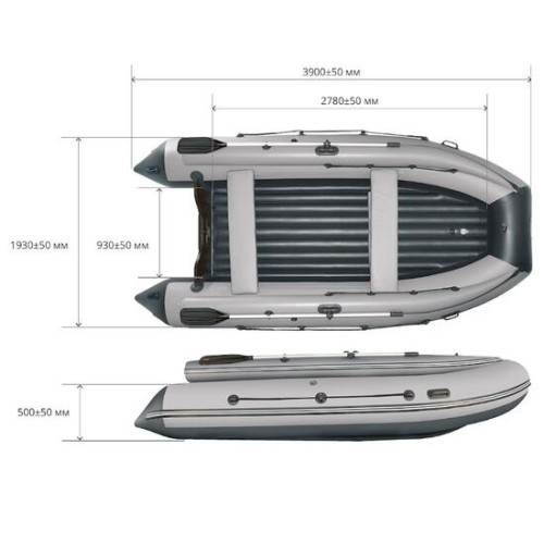 Надувная лодка Reef Тритон 390 F