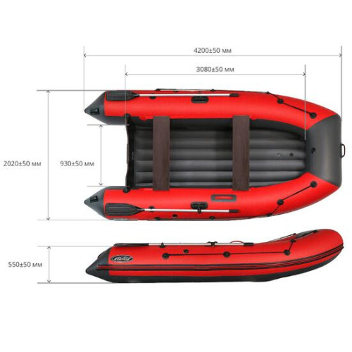 Лодка Reef Тритон 420